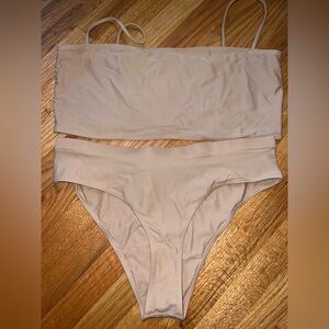 Stylish Tan Byegreis Bikini Set